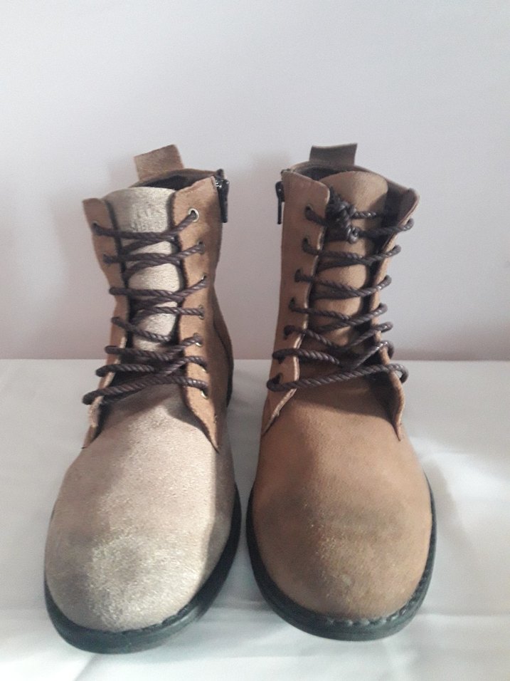 Bej Süet Erkek Bot 41numara lumberjack - Görsel 2