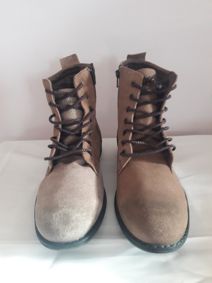 Bej Süet Erkek Bot 41numara lumberjack - Görsel 3