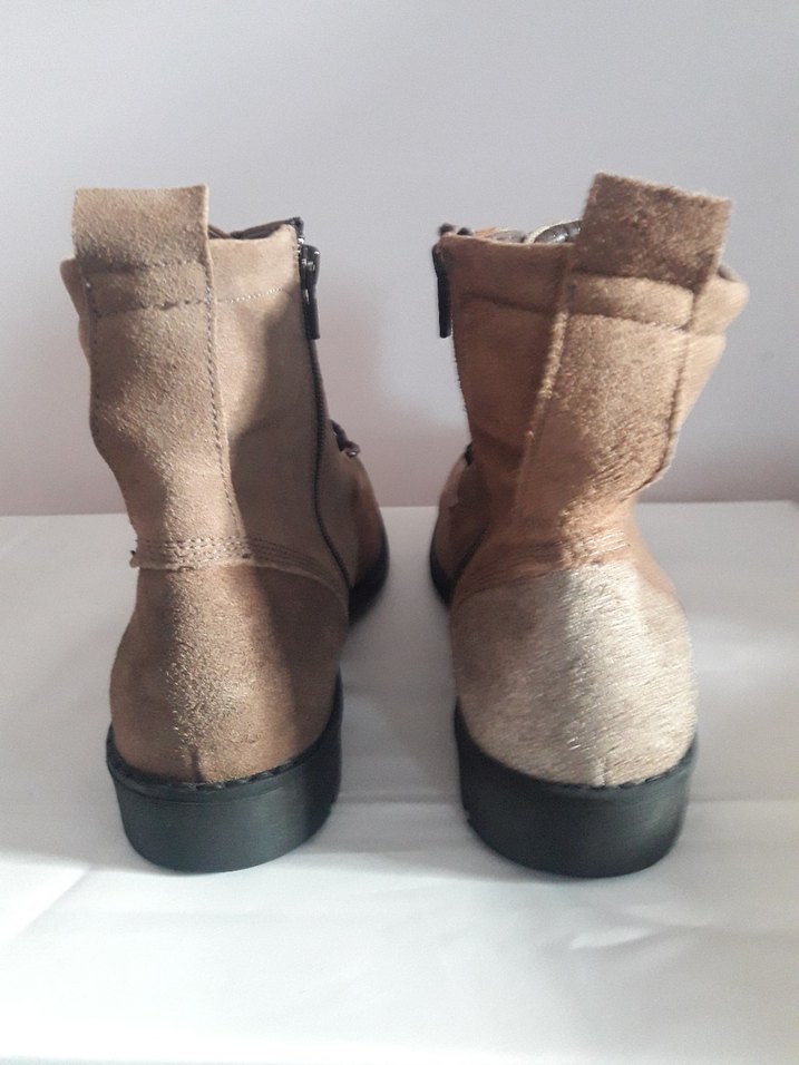 Bej Süet Erkek Bot 41numara lumberjack - Görsel 4