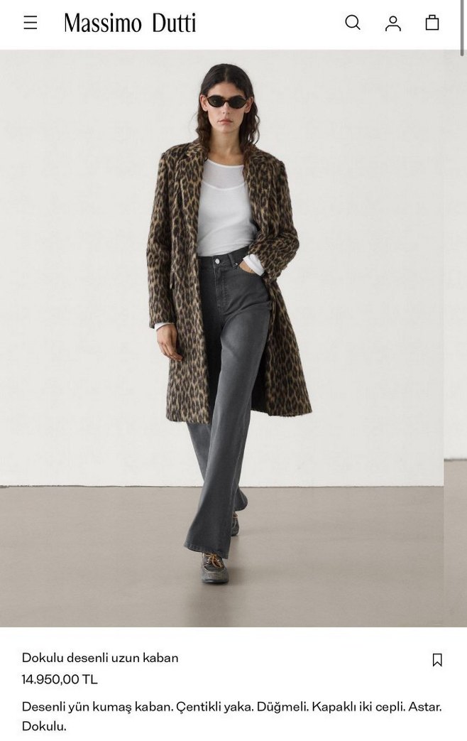 MASSİMO DUTTİ marka KabanEtiketli  - Görsel 2