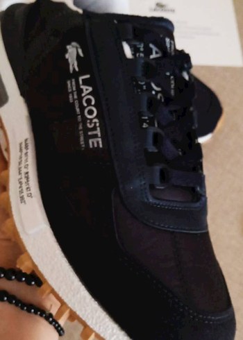 Lacoste Siyah Erkek Spor Ayakkabı - Görsel 4