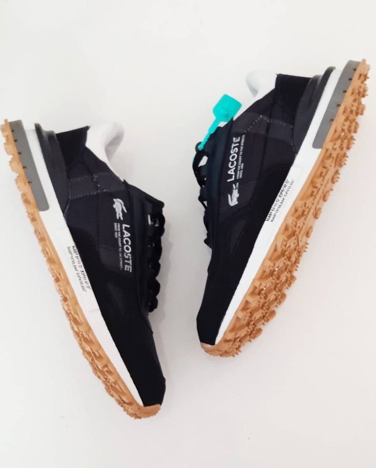 Lacoste Siyah Erkek Spor Ayakkabı - Görsel 5