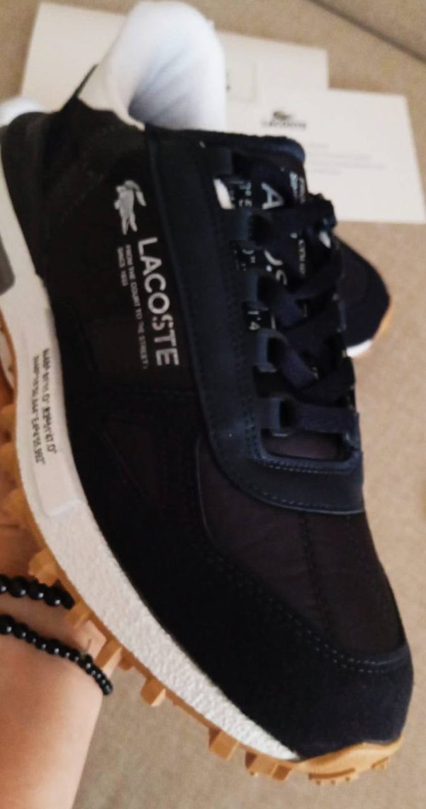 Lacoste Siyah Erkek Spor Ayakkabı - Görsel 4