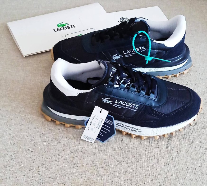 Lacoste Siyah Erkek Spor Ayakkabı - Görsel 2