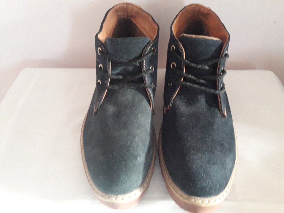 Siyah Süet Erkek Günlük Bot - Görsel 5