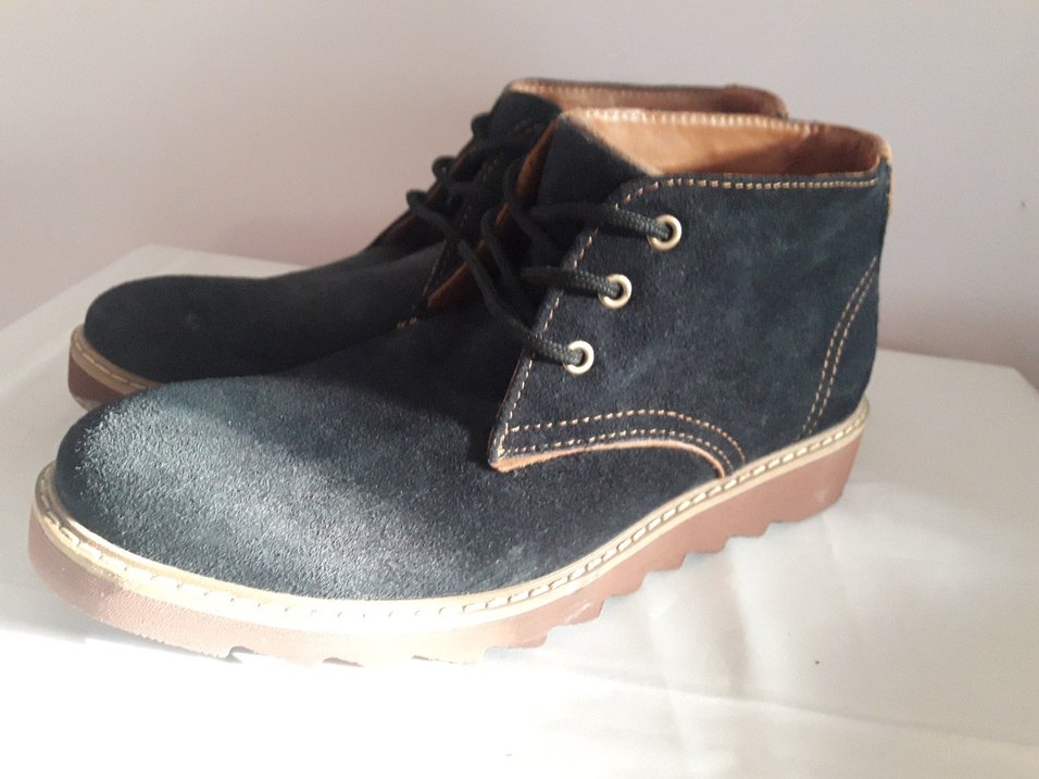 Siyah Süet Erkek Günlük Bot - Görsel 2