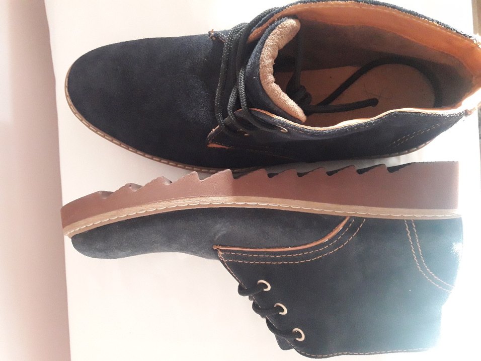 Siyah Süet Erkek Günlük Bot - Görsel 3