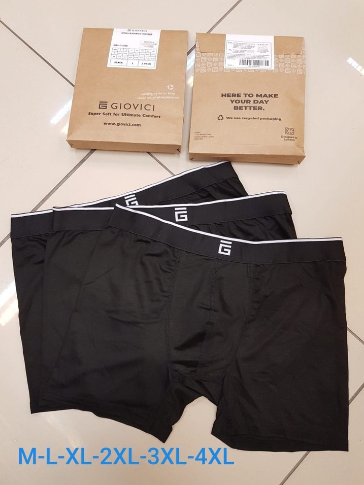 Giovici Erkek Lacivert Bambu boxer - Görsel 3