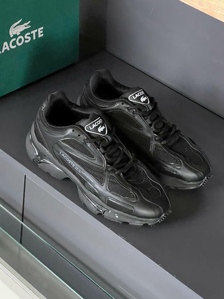 Lacoste Siyah Erkek Spor Ayakkabı - Görsel 2