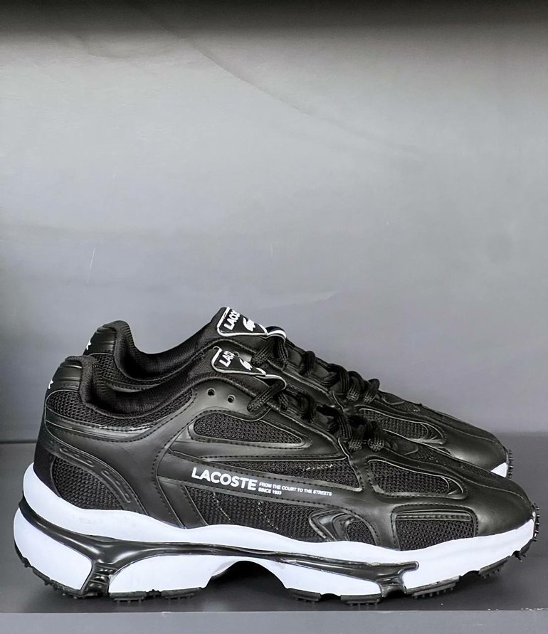 Lacoste Siyah Erkek Spor Ayakkabı - Görsel 4