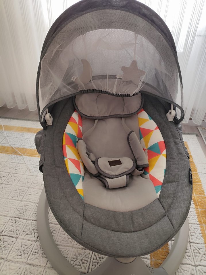 Gri Bebek Taşıma Salıncağı - Görsel 3