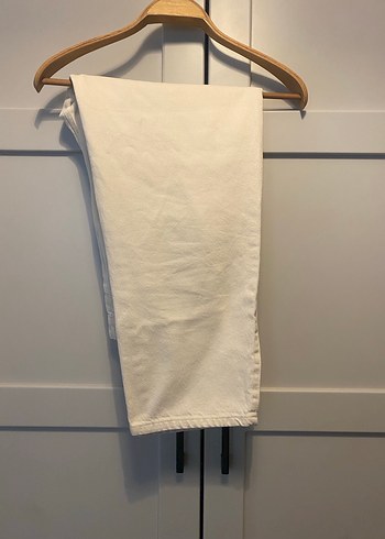 Beyaz Kadın Jean - Görsel 2