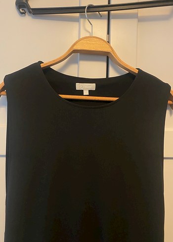 Siyah, kolsuz, uzun elbise - Görsel 2