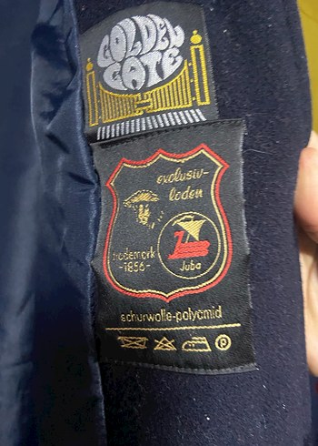 Kadın Lacivert Uzun Yün Kaban - Görsel 5