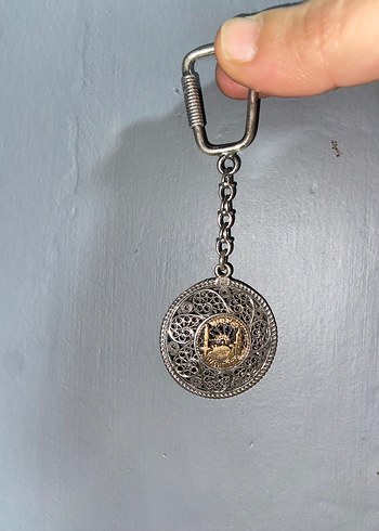 Gümüş Mardin telkari Anahtarlık - Görsel 2