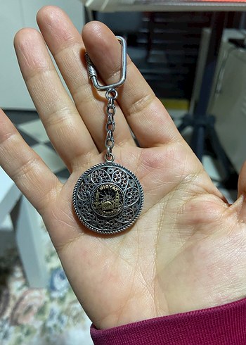 Gümüş Mardin telkari Anahtarlık - Görsel 3