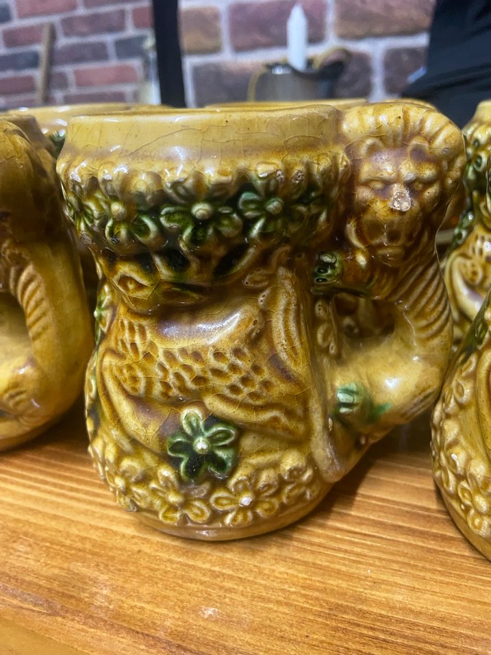 Renkli Camel Desenli Seramik Sürahi ve Bardak Seti - Görsel 4