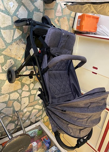 Gri Bebek Arabası - Görsel 6