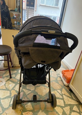 Gri Bebek Arabası - Görsel 9