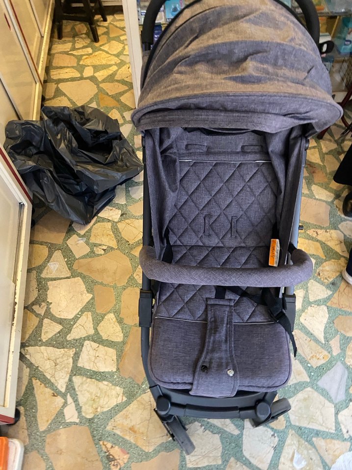 Gri Bebek Arabası - Görsel 2