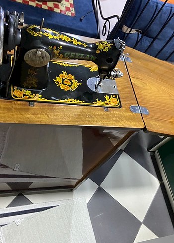 CEYLANO Renkli Kahverengi Dikiş Makinesi - Görsel 8