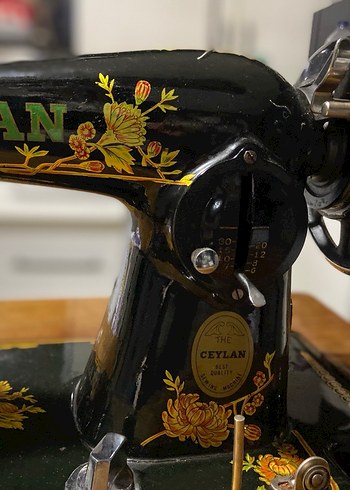 CEYLANO Renkli Kahverengi Dikiş Makinesi - Görsel 14