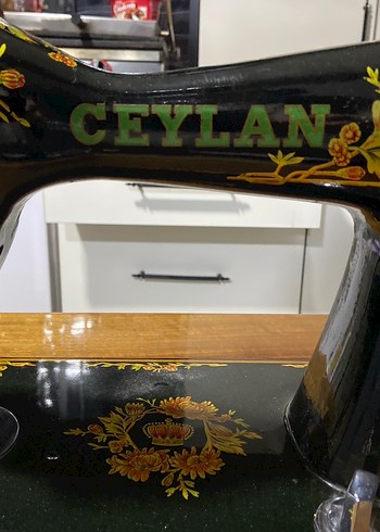 CEYLANO Renkli Kahverengi Dikiş Makinesi - Görsel 15