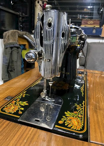 CEYLANO Renkli Kahverengi Dikiş Makinesi - Görsel 5