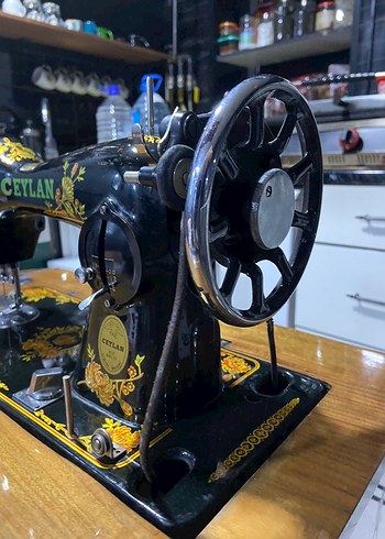 CEYLANO Renkli Kahverengi Dikiş Makinesi - Görsel 3