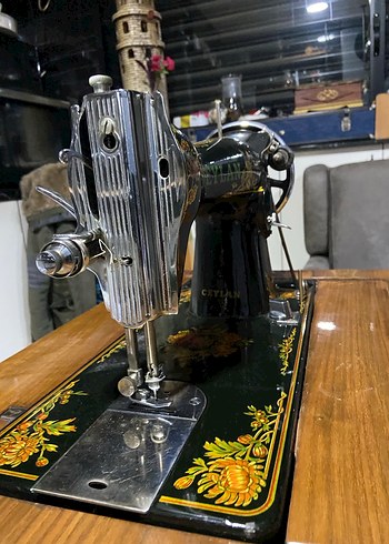 CEYLANO Renkli Kahverengi Dikiş Makinesi - Görsel 18