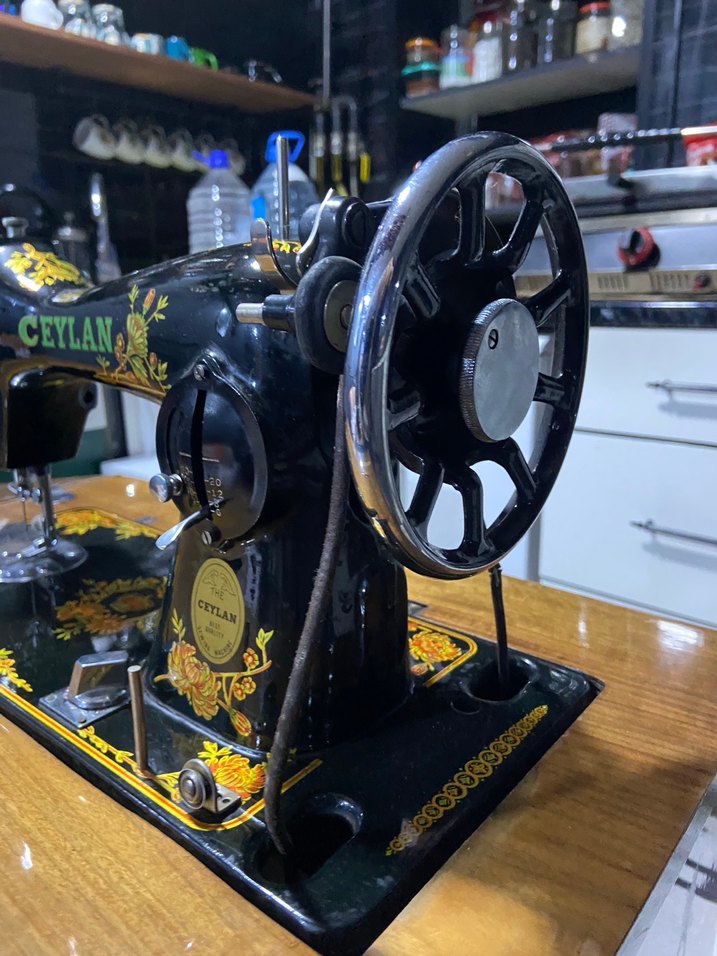 CEYLANO Renkli Kahverengi Dikiş Makinesi - Görsel 3