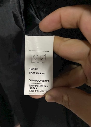 Gri Kadın Yün Düğmeli Uzun Palto - Görsel 6