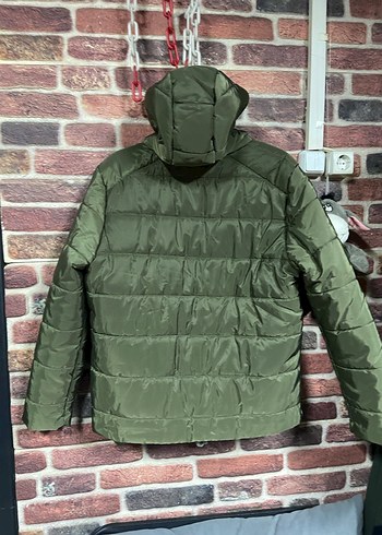 Erkek  Yeşil Fermuarlı Mont - Görsel 4