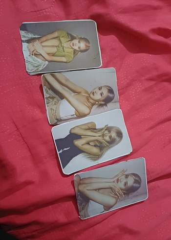 rose photocard el yapımı - Görsel 3