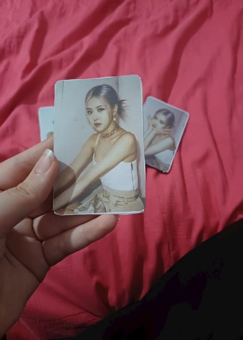rose photocard el yapımı - Görsel 4