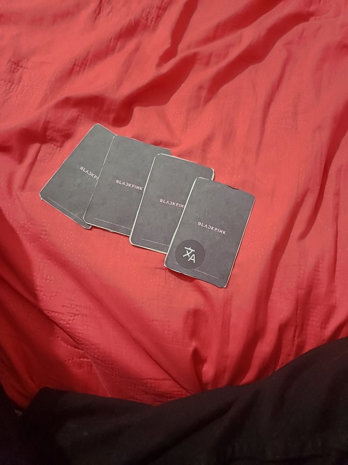 rose photocard el yapımı - Görsel 2