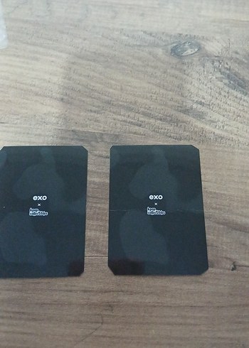 SUHO ve D.O. Erkek photokartları hologramlı - Görsel 2