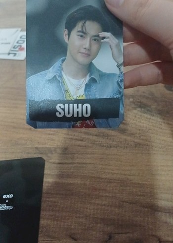 SUHO ve D.O. Erkek photokartları hologramlı - Görsel 3