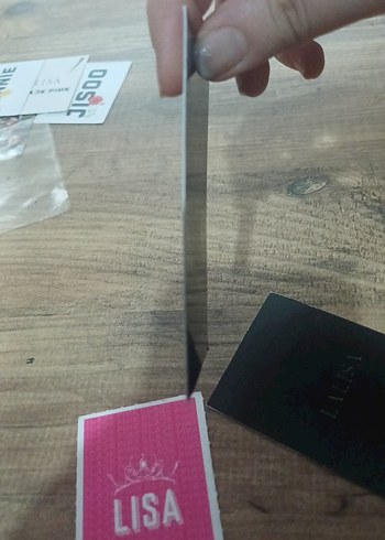 blackpin çok kalın photo kart - Görsel 5