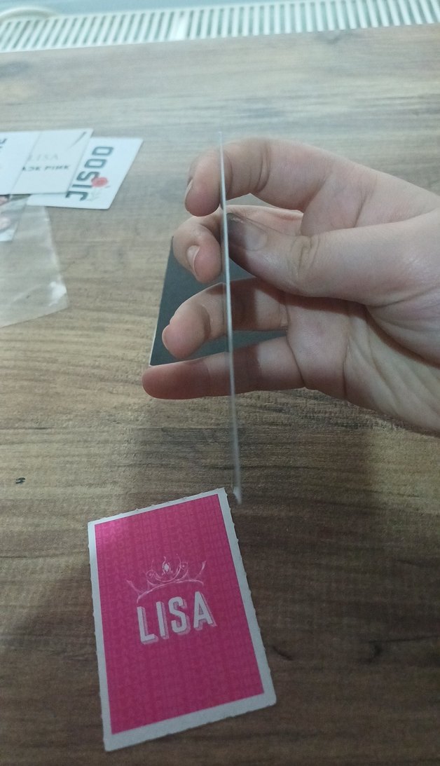 blackpin çok kalın photo kart - Görsel 4