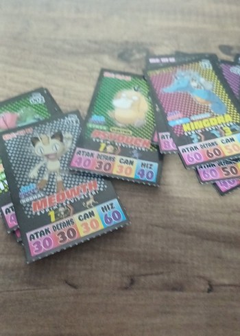 Çok Renkli Kart Oyunu Seti - Görsel 19