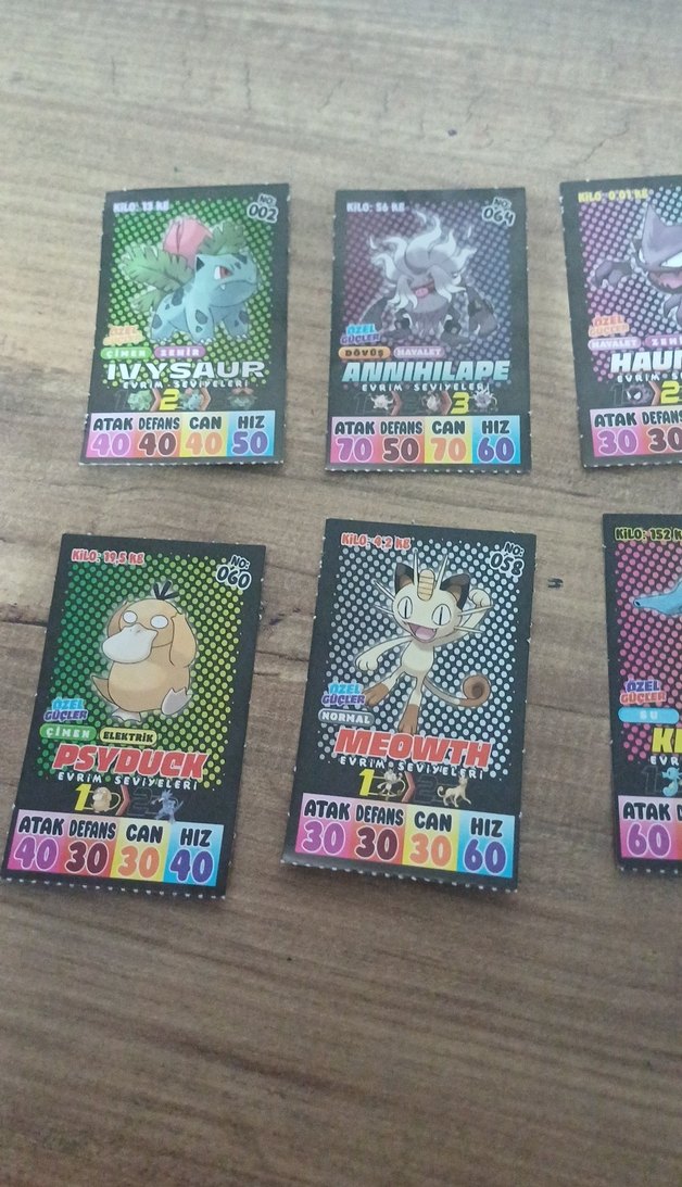 Çok Renkli Kart Oyunu Seti - Görsel 4