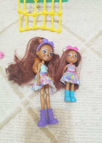 Mor Renkli Oyuncak Bebek ve Oyun Seti - Görsel 5