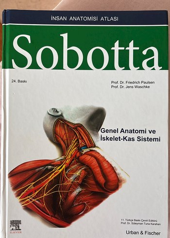 Sobotta İnsan Anatomisi Atlası - 4 kitap
Hiç kullanılmadı - Görsel 2