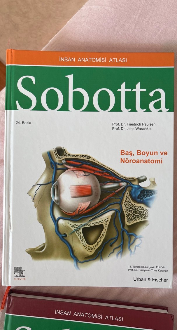 Sobotta İnsan Anatomisi Atlası - 4 kitap
Hiç kullanılmadı - Görsel 4