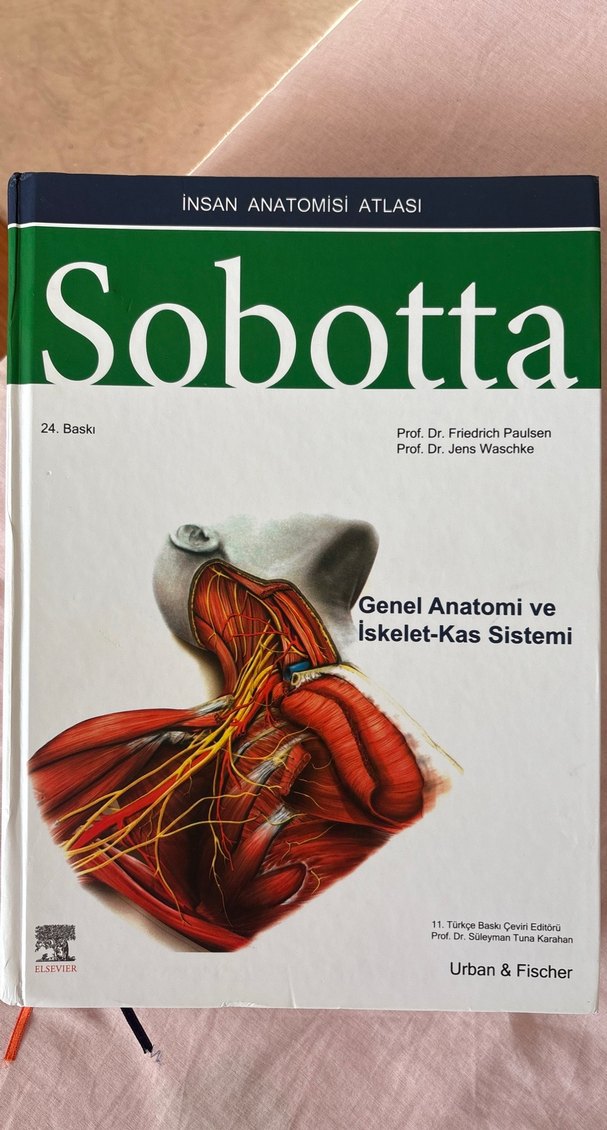 Sobotta İnsan Anatomisi Atlası - 4 kitap
Hiç kullanılmadı - Görsel 2