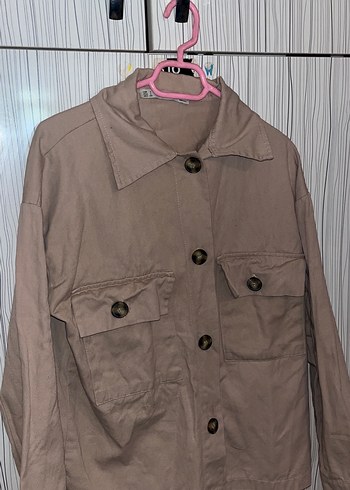 Bej Baskılı gömlek - Görsel 2