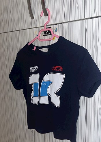 Lacivert baskılı crop - Görsel 2