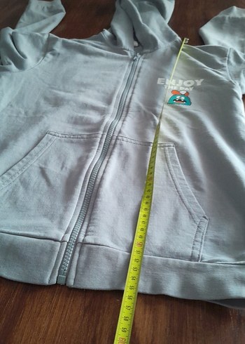 SORT VE KAPSONLU SWEATSHIRT (9-10) - Görsel 15