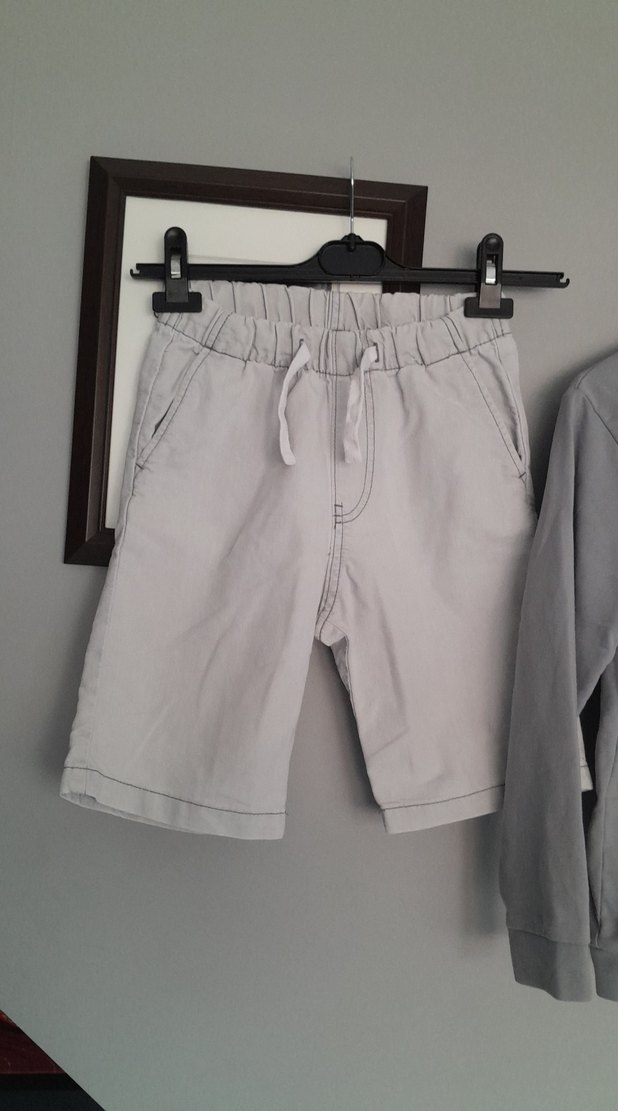 SORT VE KAPSONLU SWEATSHIRT (9-10) - Görsel 3